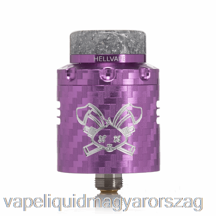 Hellvape Dead Rabbit V3 24mm Rda Lila Szénszálas Vape Pen